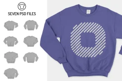 Gildan Crewneck Sweatshirt Mockups