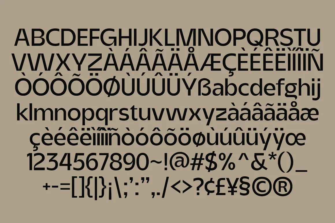 Gilgan - Modern Sans