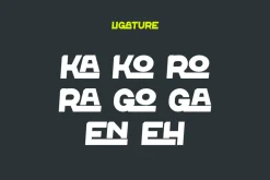 Girend - Condensed Font