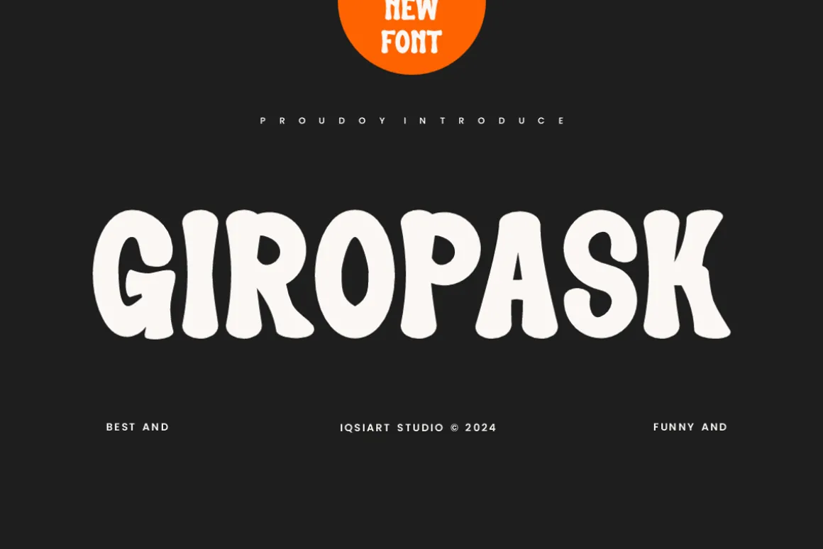 Giropask - Funny Font