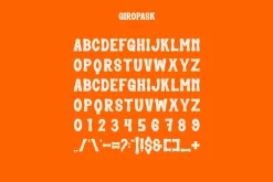 Giropask - Funny Font