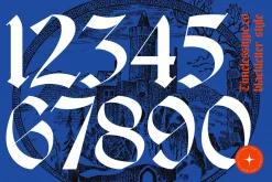 Glaciels Modern Blackletter Font