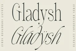 Gladysh | Elegant Condensed Serif