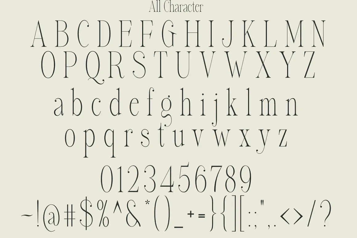 Gladysh | Elegant Condensed Serif