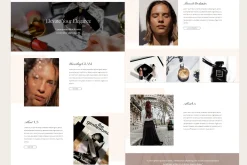 Glam E-Commerce Squarespace Template
