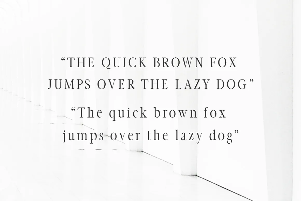 Glamour Luxury Serif Font Family