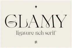GLAMY - Ligature Rich Serif