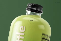 Glass Bottle Mockup Set v.2