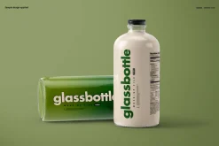 Glass Bottle Mockup Set v.2