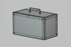 Glass box High quality 3d model