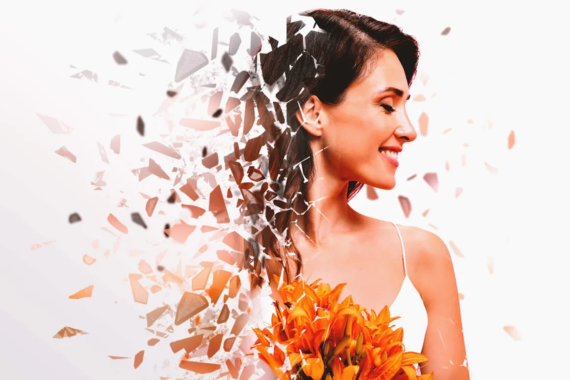 Glass Dispersion Photo Effect