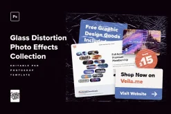 Glass Distortion Photo Effects