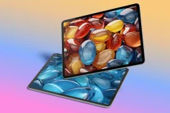 Glass Stones Background