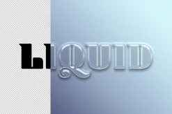 Glass Text Effect