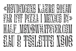 Glassure Typeface version 1.0