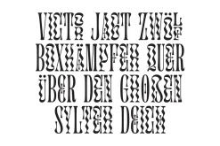 Glassure Typeface version 1.0