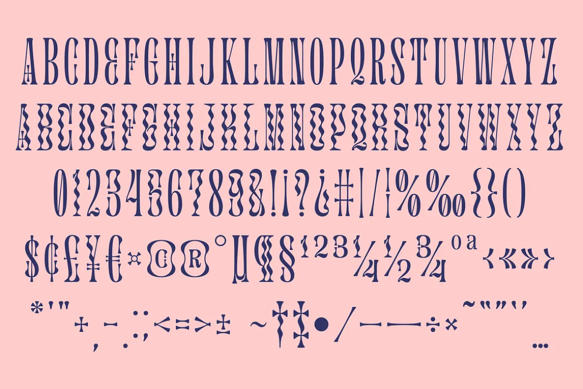 Glassure Typeface version 1.0