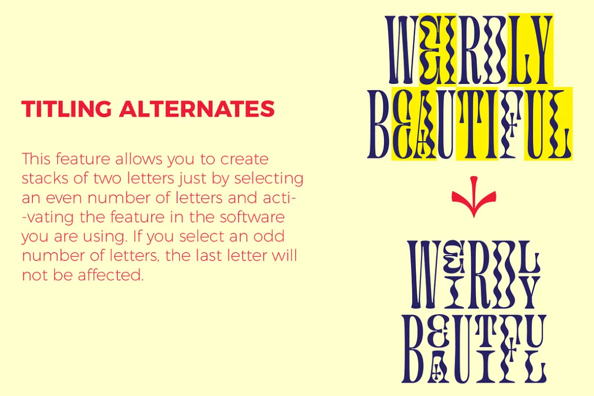 Glassure Typeface version 1.0