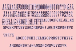 Glassure Typeface version 1.0