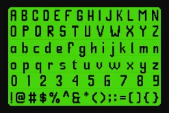Glephixion - Bitmap Pixel Font