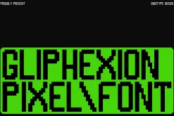 Glephixion - Bitmap Pixel Font