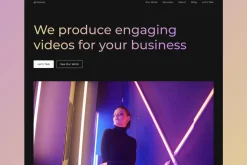 Glimmer - Framer Template for Video