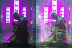 Glitch Distortion Photo Effects
