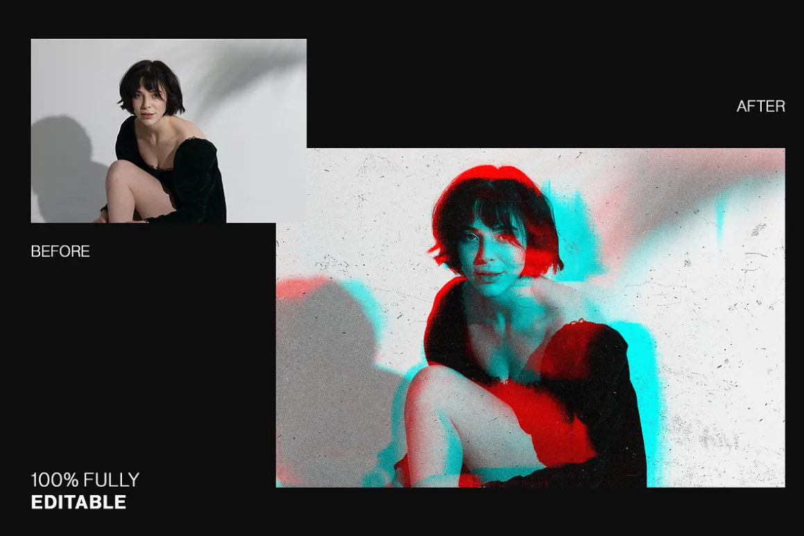 Glitch Photo Effect