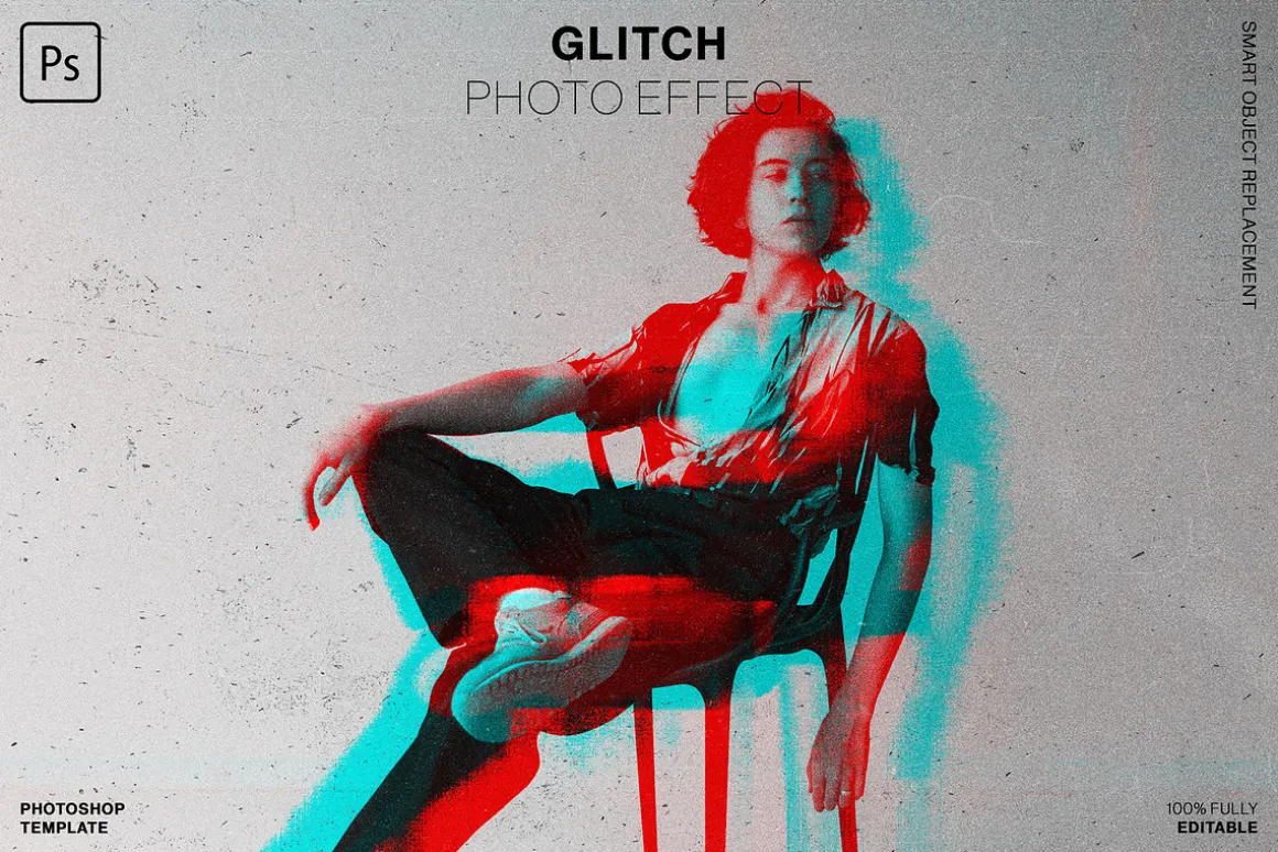 Glitch Photo Effect