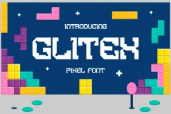 Glitex Pixel Font