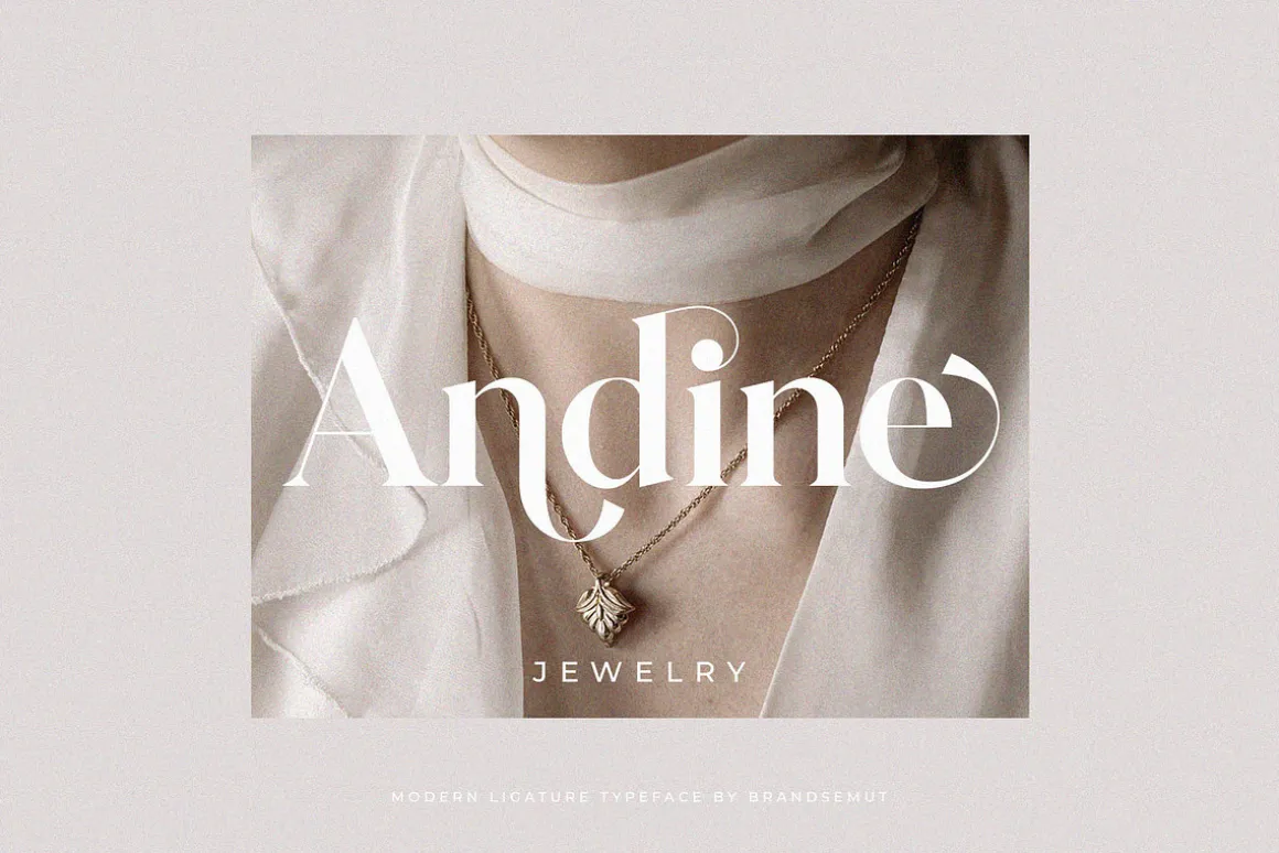 Glitten || Ligature Serif Font