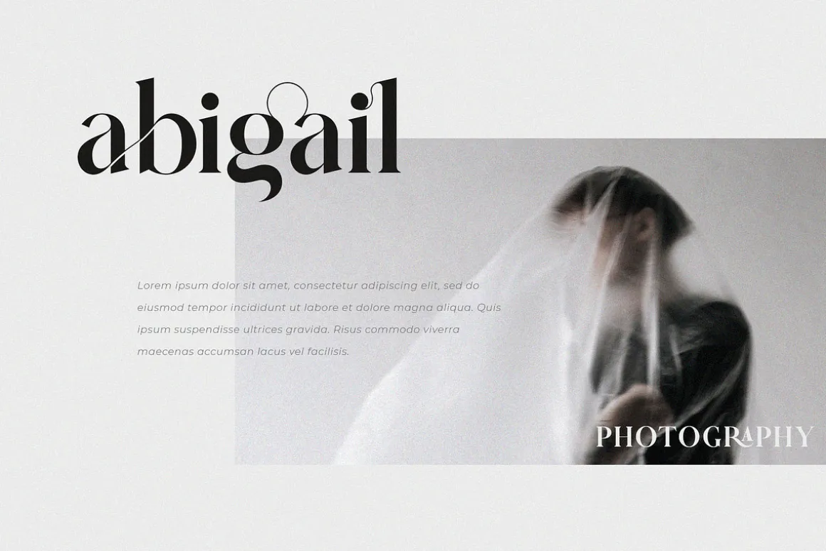 Glitten || Ligature Serif Font