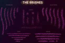 Glitter Brushes