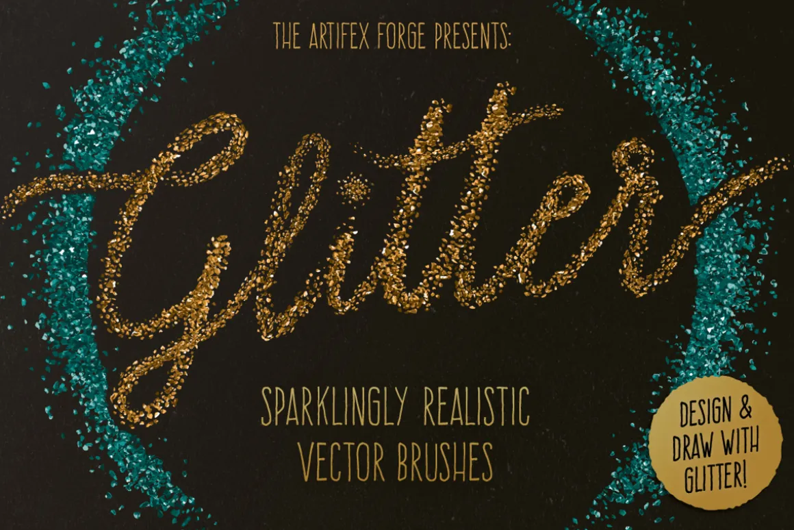 Glitter Brushes
