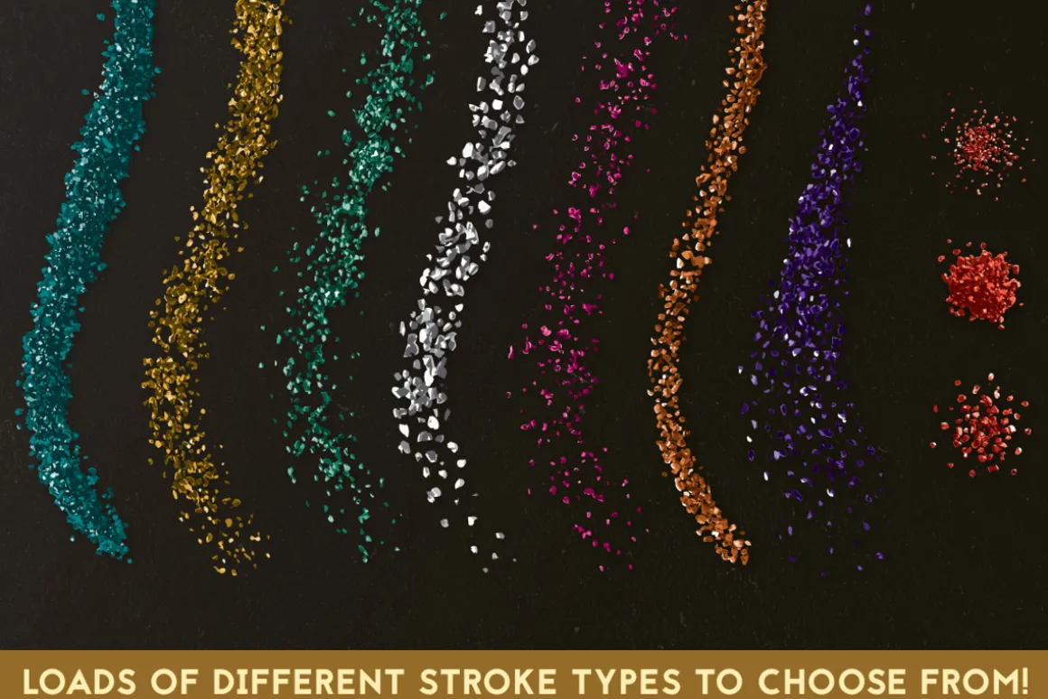 Glitter Brushes