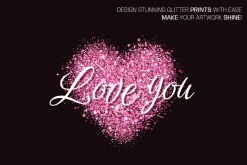 25 Glitter Brushes for illustrator
