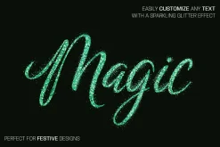 25 Glitter Brushes for illustrator