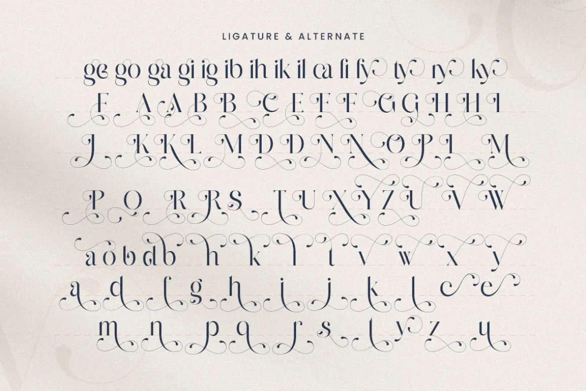 Glittery - Lavish Luxury Font
