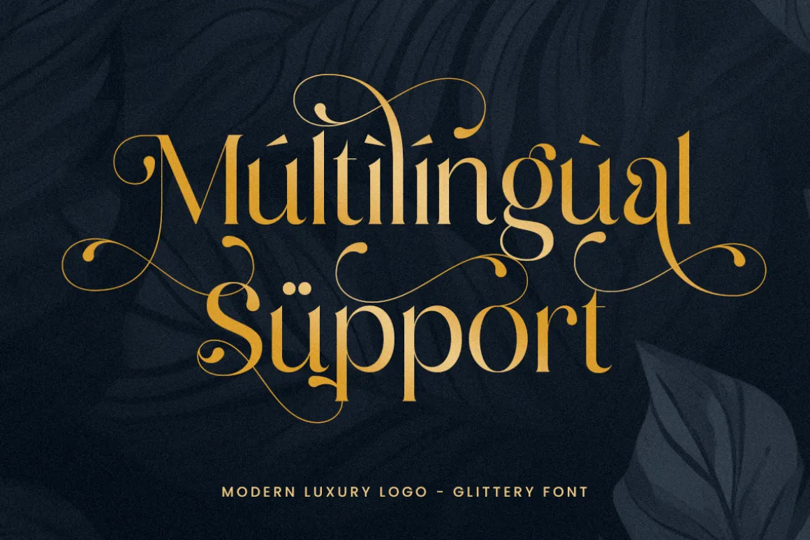 Glittery - Lavish Luxury Font