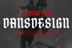 GLORYNES Modern Blackletters Font