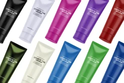 Glossy Cosmetic Tubes Mockups Set