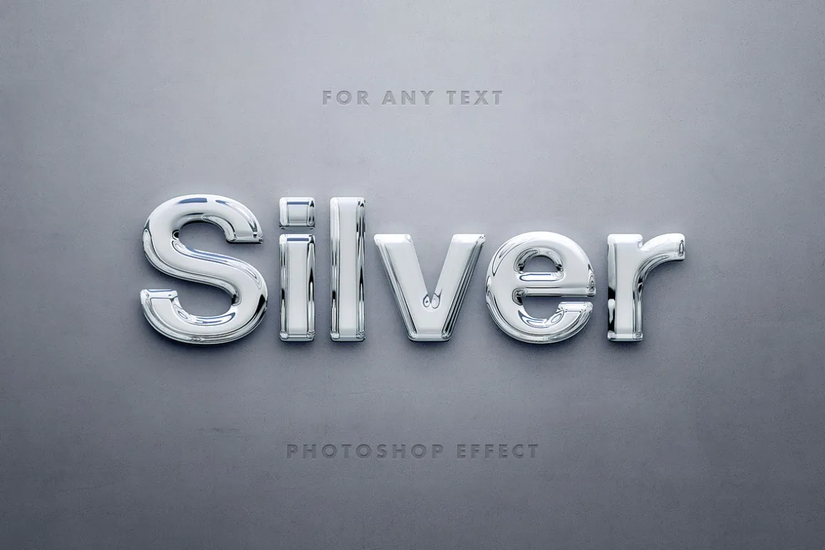 Glossy 3D Text Effects