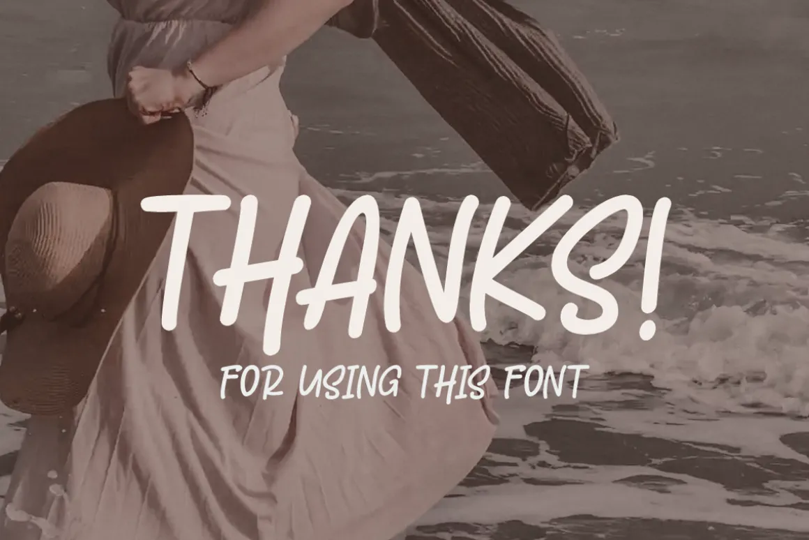Glows Sarona - Hand Drawn Font