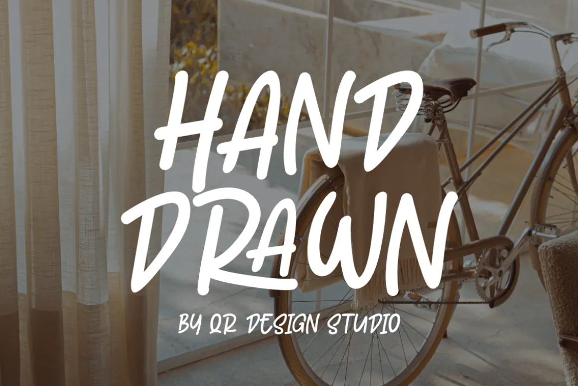 Glows Sarona - Hand Drawn Font