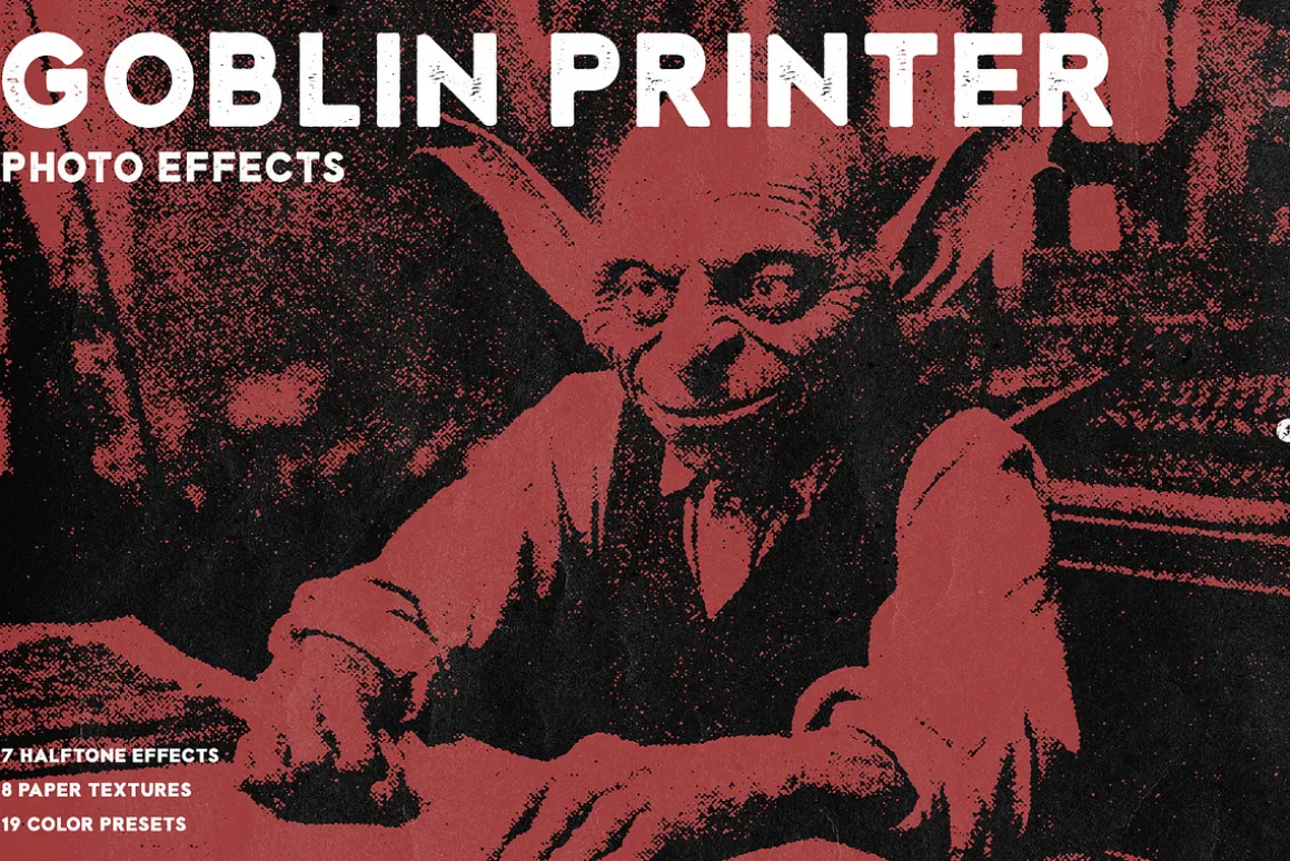 Goblin Printer - Halftone Effects