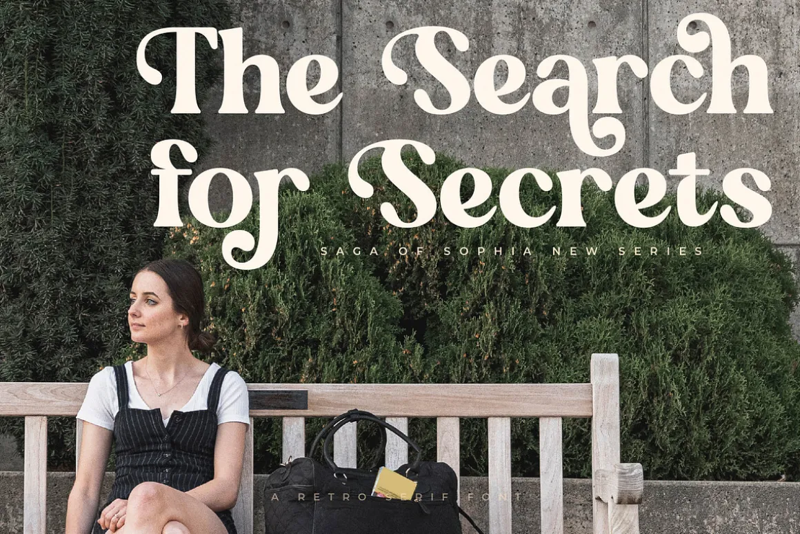 Golden Antique Retro Serif Font