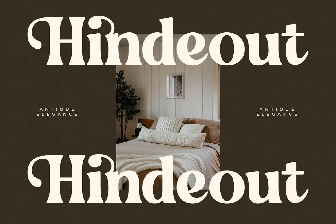 Golden Antique Retro Serif Font