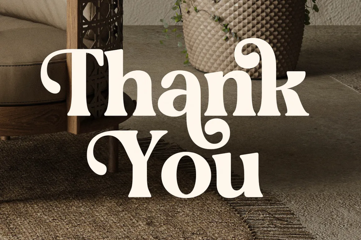 Golden Antique Retro Serif Font
