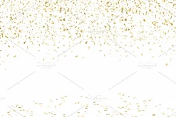 Golden confetti