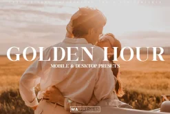 10 GOLDEN HOUR Lightroom Presets